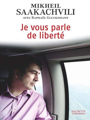 cover image of Je vous parle de liberté
